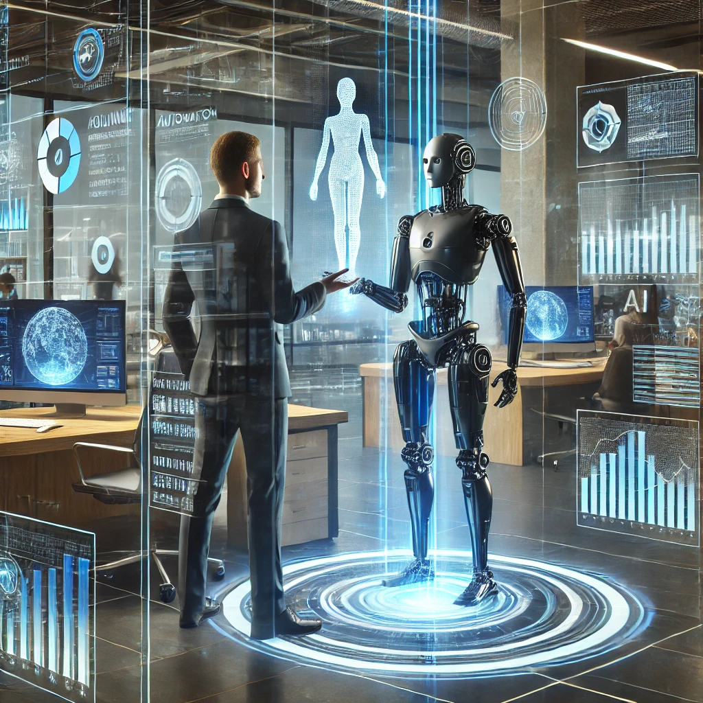KI-Automatisierung im Business: Mensch & künstliche Intelligenz arbeiten zusammen, um passives Einkommen zu generieren